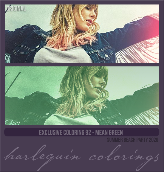 EXCLUSIVE COLORING #092  [MEAN GREEN]
