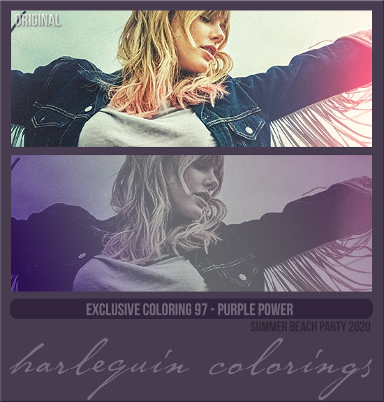 EXCLUSIVE COLORING #097  [PURPLE POWER]
