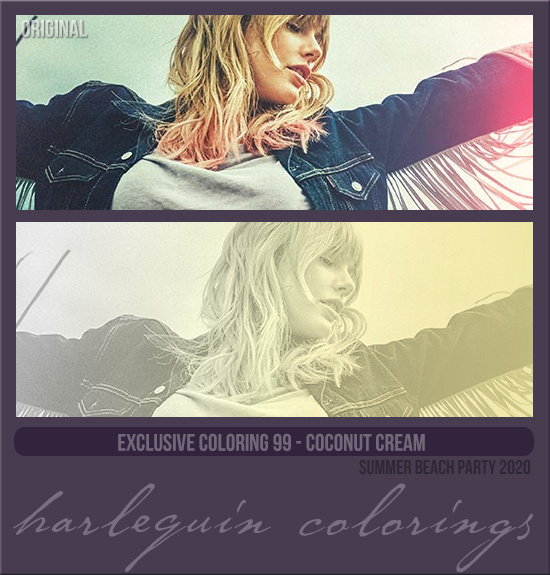 EXCLUSIVE COLORING #099  [COCONUT CREAM]
