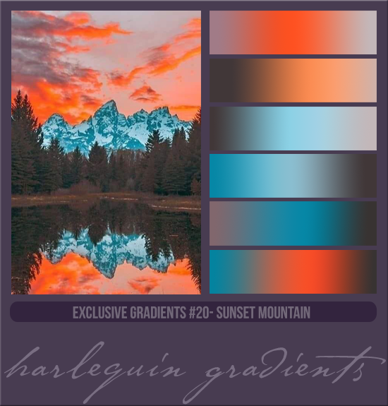 EXCLUSIVE GRADIENTS #020 [SUNSET ON THE WATER]
AVAILABLE DECEMBER 2023 (COUNTDOWN TO STYLE 2022)
