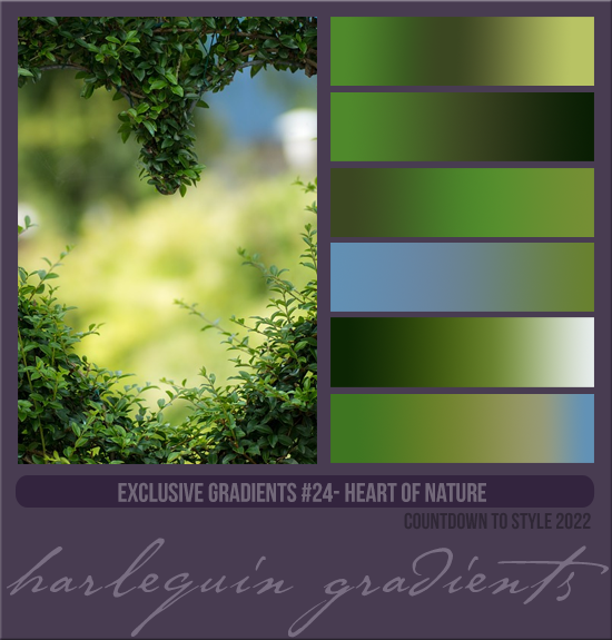 EXCLUSIVE GRADIENTS #024 [HEART OF NATURE]
AVAILABLE DECEMBER 2023 (COUNTDOWN TO STYLE 2022)
