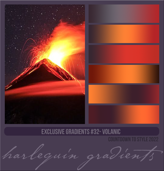 EXCLUSIVE GRADIENTS #032 [VOLCANIC]
AVAILABLE DECEMBER 2023 (COUNTDOWN TO STYLE 2022)
