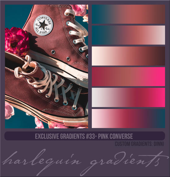 EXCLUSIVE GRADIENT PACK #033 [PINK CONVERSE]
(COUNTDOWN TO STYLE 2023)
