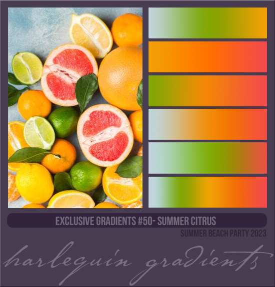 EXCLUSIVE GRADIENTS #050 [SUMMER CITRUS]
AVAILABLE AUGUST 2024 (SUMMER BEACH PARTY 2023)
