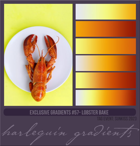 EXCLUSIVE GRADIENTS #057 [LOBSTER BAKE]
AVAILABLE AUGUST 2024 (TAG: SUNKISS 2023)
