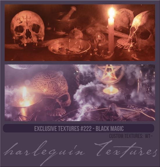 EXCLUSIVE PACK #222 [BLACK MAGIC]
CUSTOM TEXTURES: WT~
