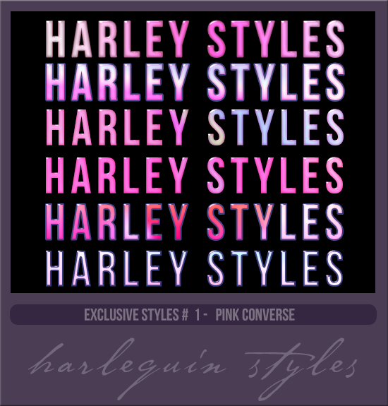 EXCLUSIVE STYLES #001 [PINK CONVERSE]
(DECEMBER EVENTS 2021)
