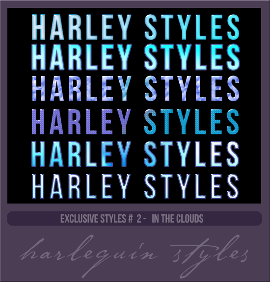 EXCLUSIVE STYLES #002 [IN THE CLOUDS]
(DECEMBER EVENTS 2021)
