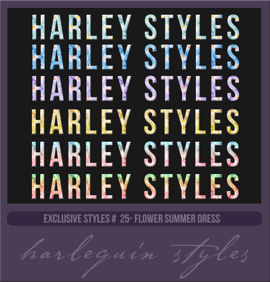 EXCLUSIVE STYLES #025 [FLOWER SUMMER DRESS]
AVAILABLE DECEMBER 2023
