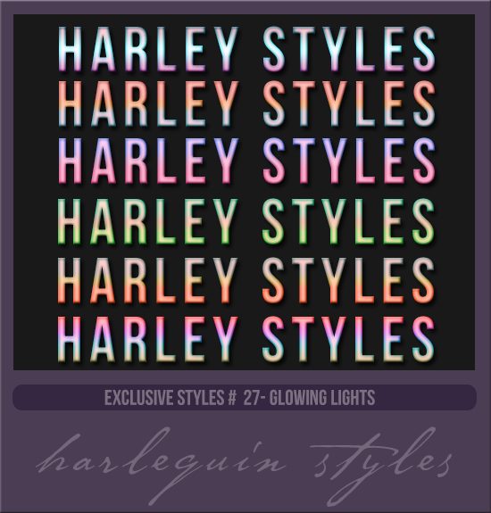 EXCLUSIVE STYLES #027 [GLOWING LIGHTS]
AVAILABLE DECEMBER 2023
