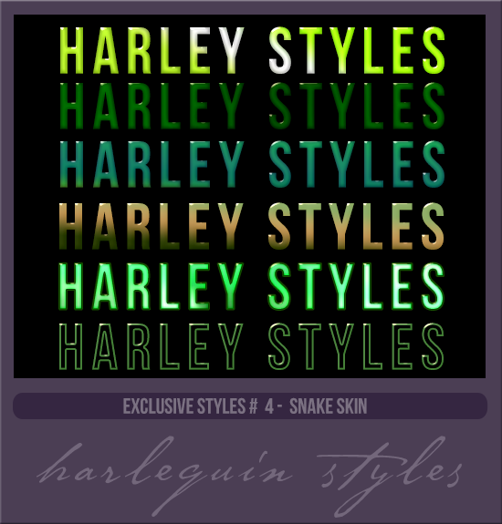 EXCLUSIVE STYLES #004 [SNAKE SKIN]
(DECEMBER EVENTS 2021)
