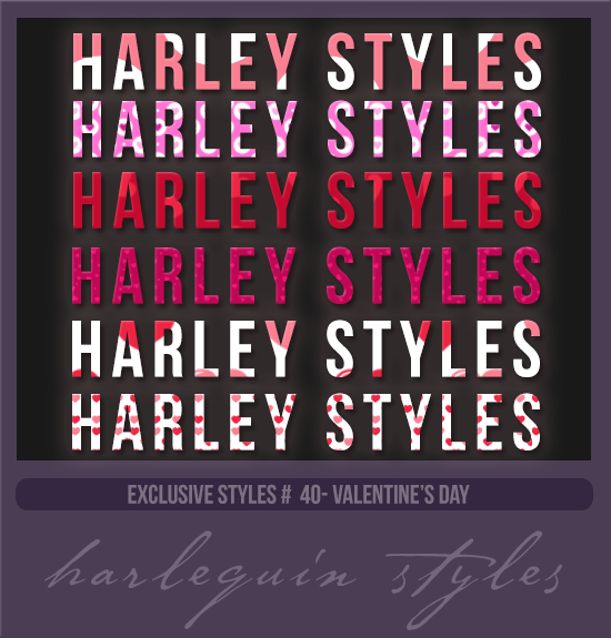 EXCLUSIVE STYLES #040 [VALENTINE'S DAY 2]
AVAILABLE FEBRUARY 2024 (LOVE BITES PAINT NIGHT 2023)
