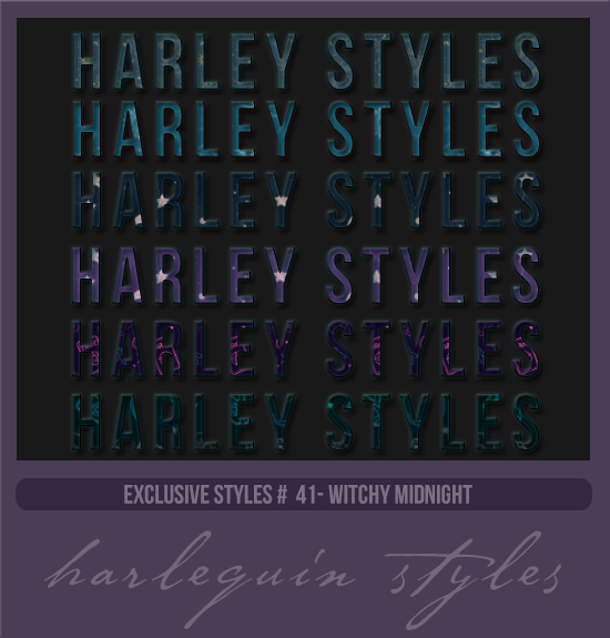 EXCLUSIVE STYLES #041 [WITCHY MIDNIGHT]
AVAILABLE MARCH 2024 (WITCHES AND WIZARDRY PAINT NIGHT 2023)
