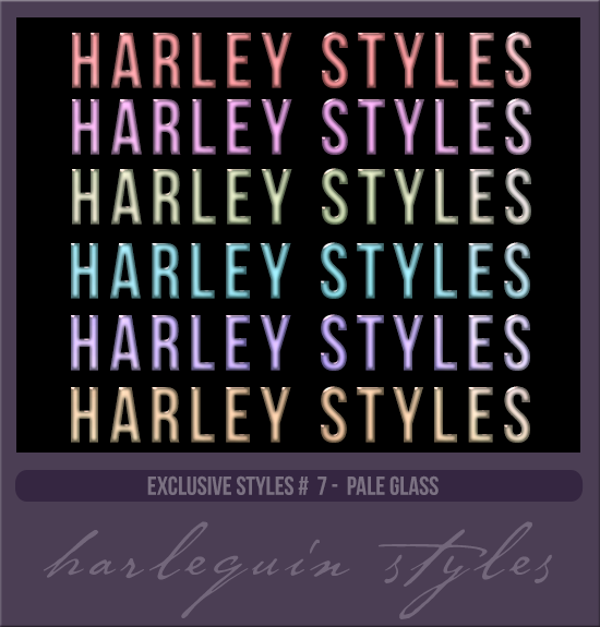 EXCLUSIVE STYLES #007 [PALE GLASS]
AVAILABLE MAY 2023 (OCTOBER EVENTS 2022)
