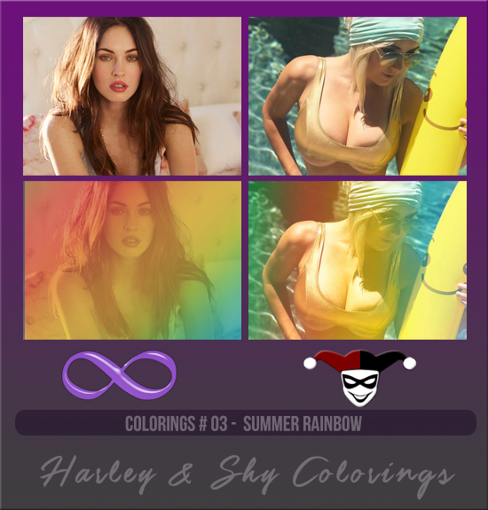 HARLEY & SHY #003 [SUMMER RAINBOW]
