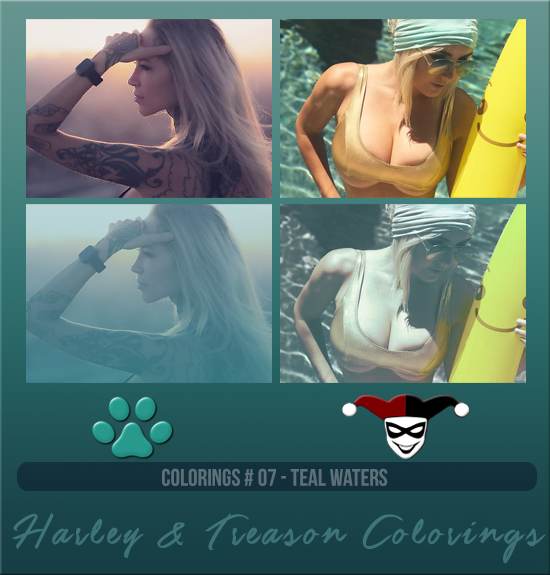 HARLEY & TREASON  #007 [TEAL WATERS]
