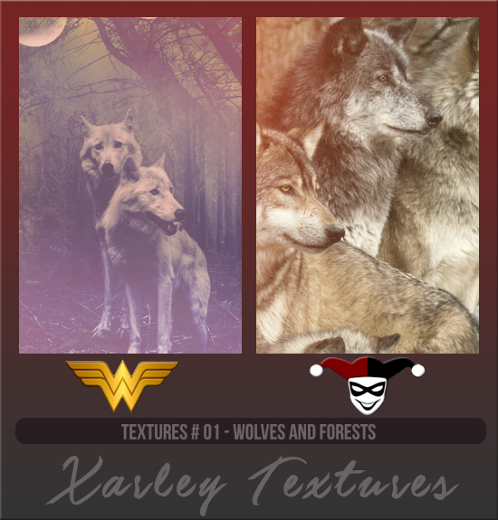 XARLEY TEXTURES #001 [WOLVES AND FORESTS]
