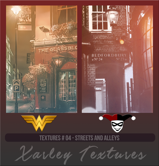 XARLEY TEXTURES #004 [STREETS AND ALLEYS]
